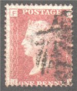 Great Britain Scott 33 Used Plate 148 - JF